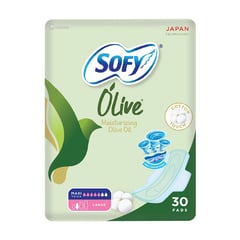 سوفي بزيت الزيتون ماكسي سميكة حجم كبير 30 فوطة صحية