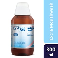 بارودونتكس غسول فم 300 مل اكسترا للعناية